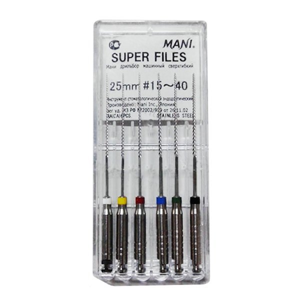 Mani - Super File 25mm 15 6шт.