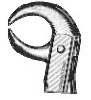 Щипцы № 86 C (777-150) для удаления моляров нижней челюсти