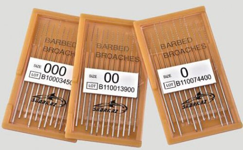 Mani - Barbed Broaches 52mm 00 Пульпоэкстракторы 12шт