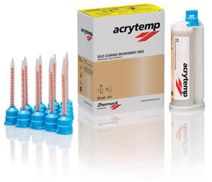 Акритемп - Acrytemp A2 (76гр.) пластмасса для изготовления временных коронок, Zhermack