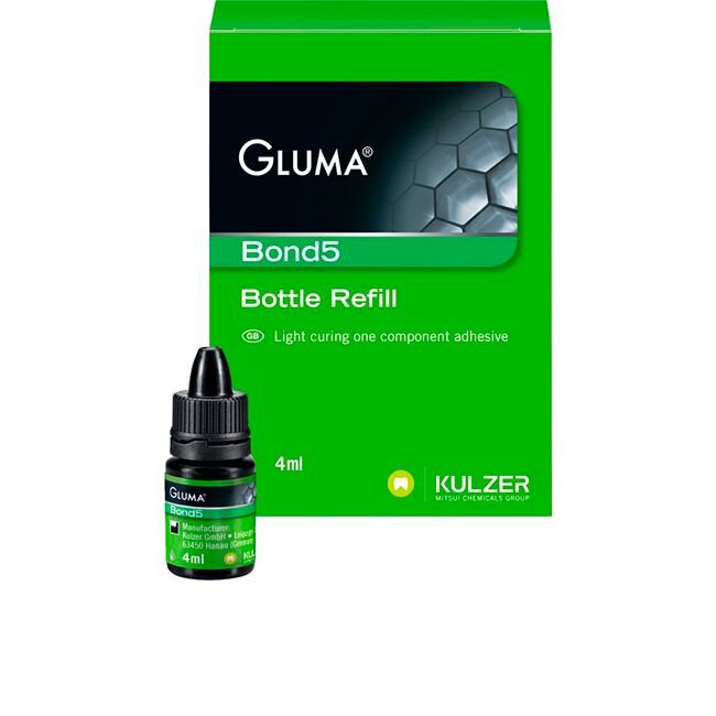 Gluma Bond 5 Bottle Refill - Нанонаполненный адгезив 5 поколения с содержанием десенситайзера, Kulzer