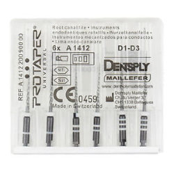 Maillefer - ProTaper Universal машинные 16mm D1 6шт.