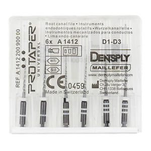 Maillefer - ProTaper Universal машинные 16mm D1-D2-D3 ASS 6шт.