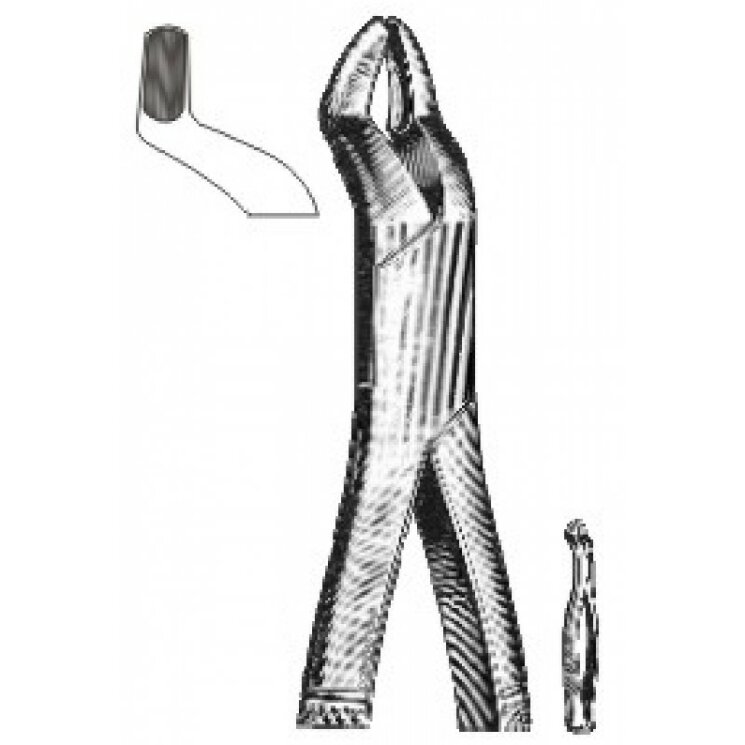 Щипцы № 10S (777-196) "АМЕРИКАНСКИЙ СТАНДАРТ" для удаления моляров верхней челюсти