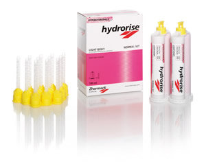 Гидрорайз - Hydrorise Light Fast Set 2x50мл. (коррегирующий слой Лайт Фаст) Zhermack 