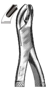 Щипцы № 18R (777-202) для моляров верхней челюсти правой стороны