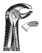 Щипцы № 23 (777-115) для удаления правых моляров нижней челюсти
