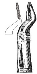 Щипцы № 51 C (777-131) для удаления корней верхней челюсти