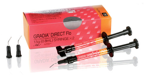 GC - Gradia Direct Flo A3 2x1,5гр. гибридный текучий композит