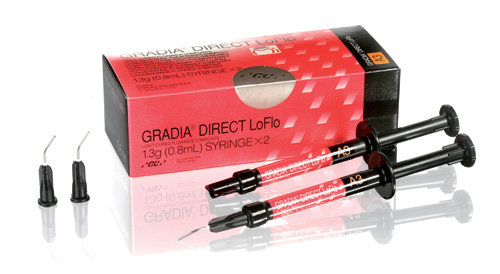 GC - Gradia Direct LoFlo A2 2x1,5гр. гибридный текучий композит