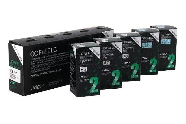 GC - Fuji II LC Набор 2-3pkg Цемент стоматологический светоотверждаемый